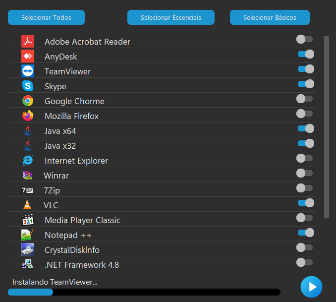 Code Injection - Instalar Aplicativos